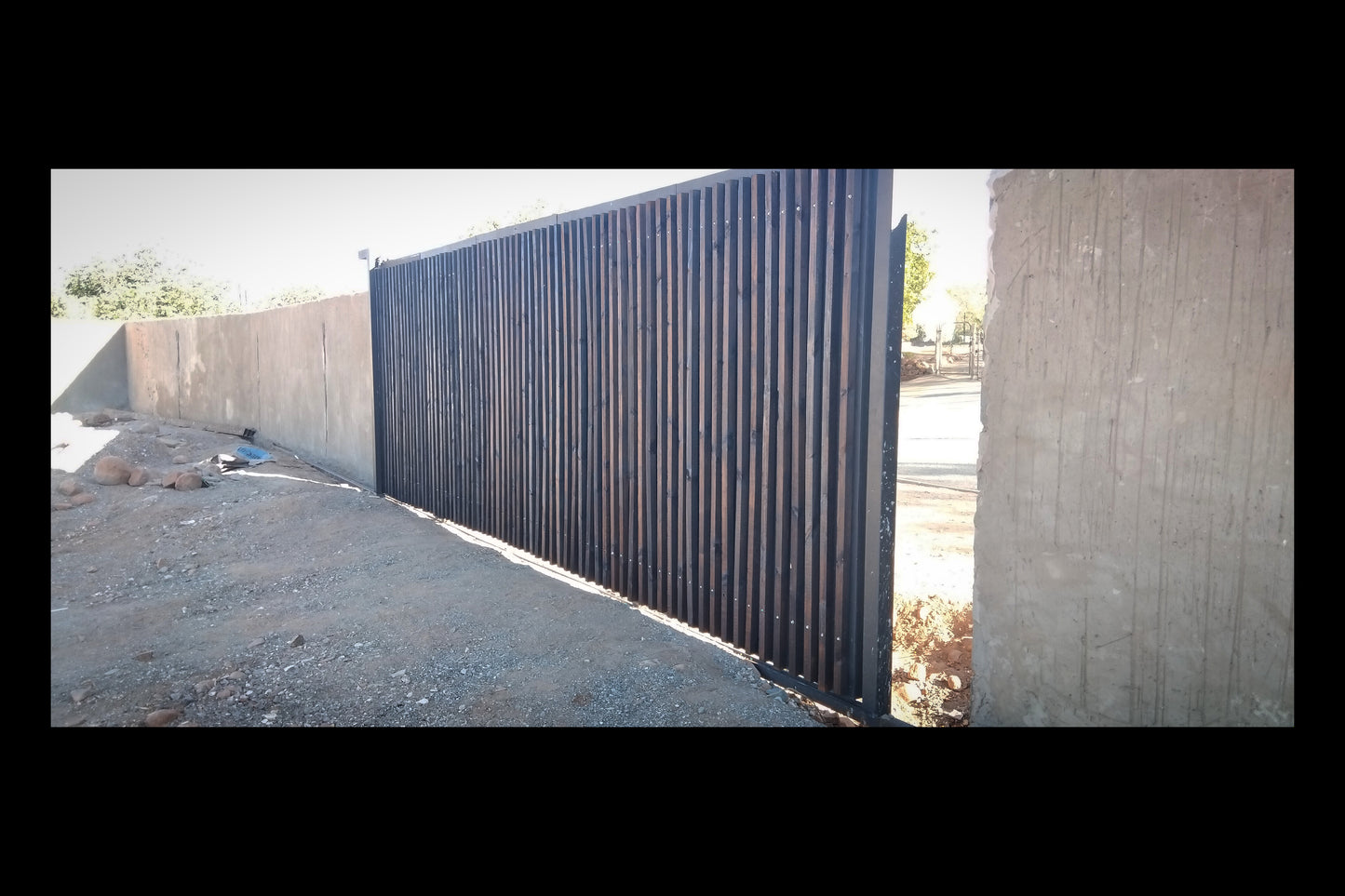 Wood Cladding Gate [BE-Gate-01)