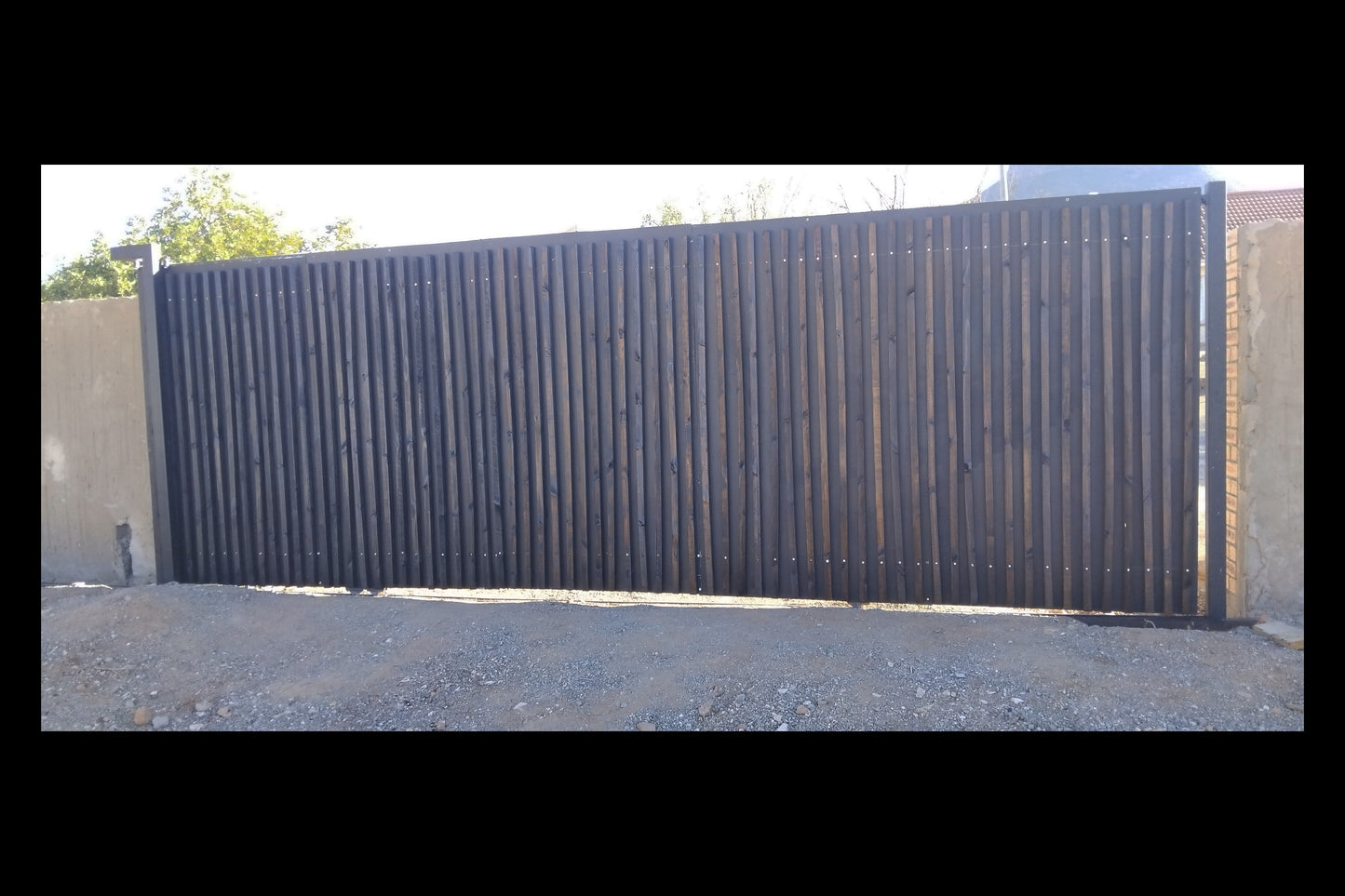 Wood Cladding Gate [BE-Gate-01)